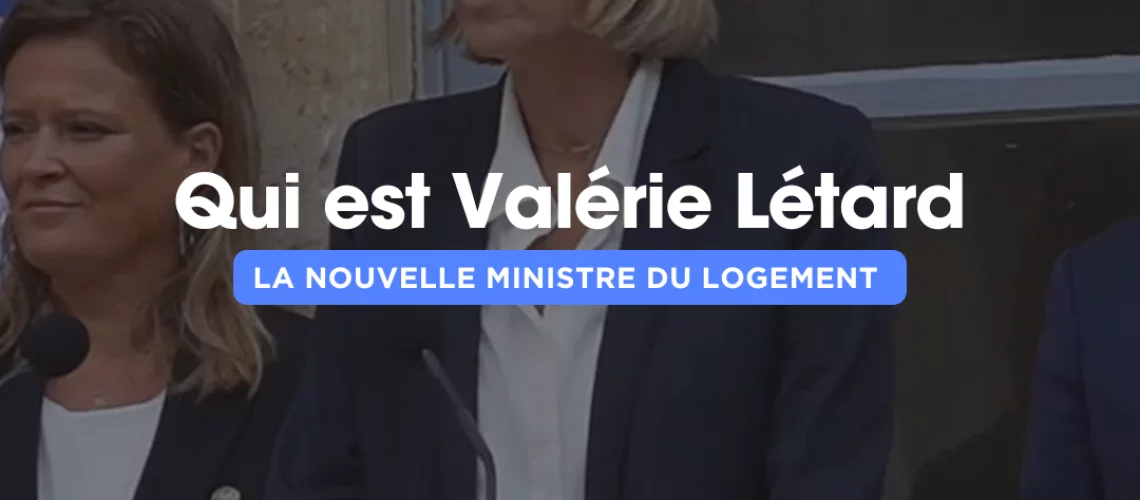 Valérie létard - Nouvelle ministre du logement.